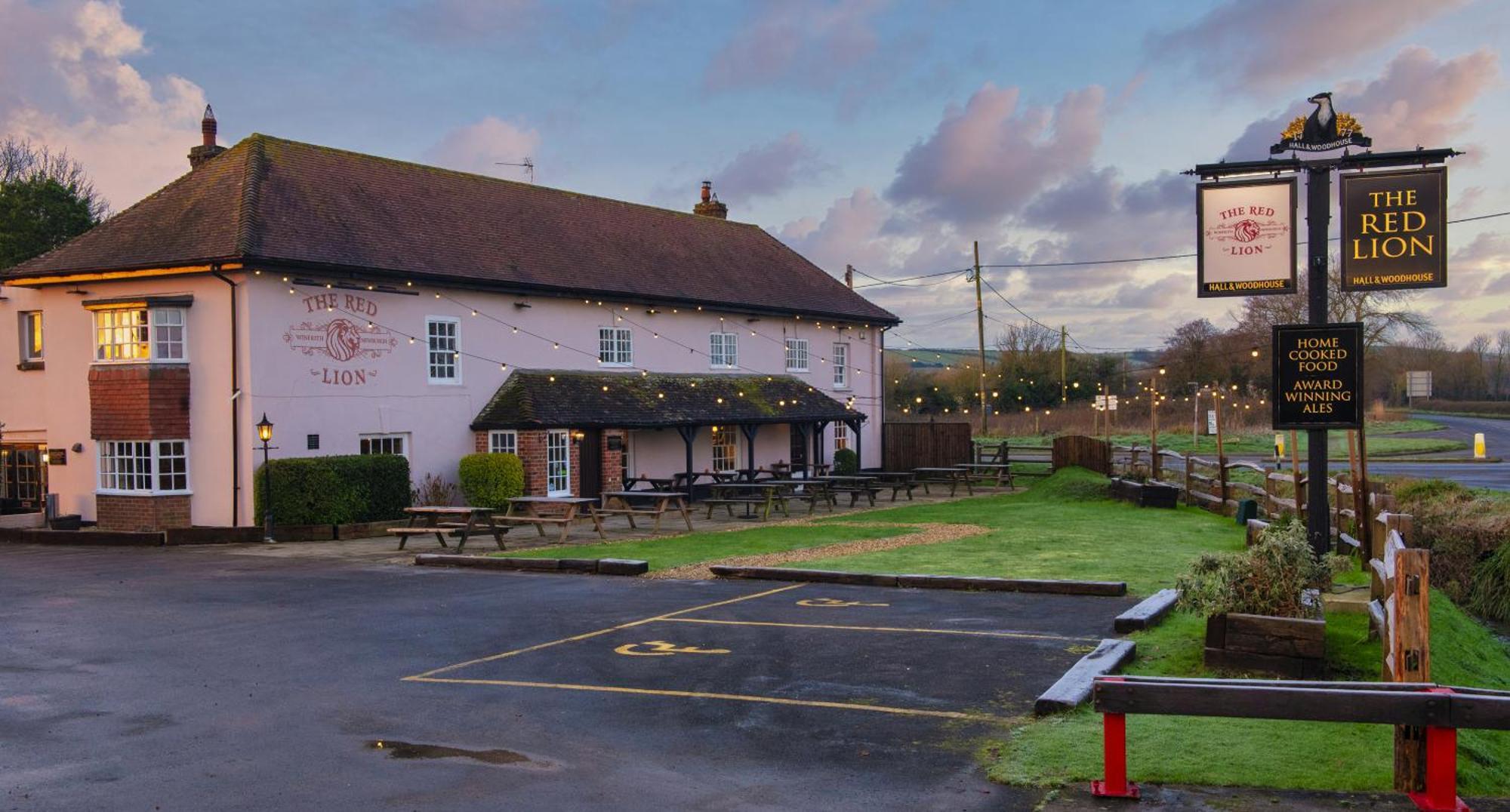 Winfrith NewburghRed Lion住宿加早餐旅馆 外观 照片